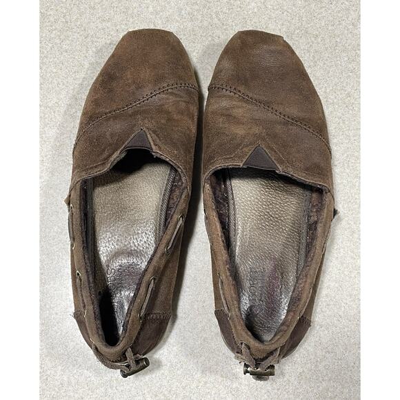 Bobs from Skechers Women’s 8 Brown Slip On Shoes Flats Espadrille Boho Comfort - Picture 4 of 12